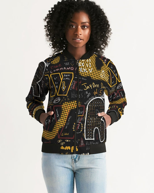 Battle of the Beltways Women's All-Over Print Bomber Jacket