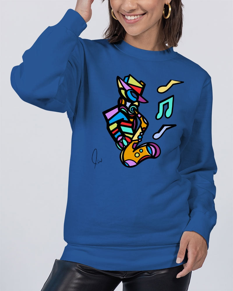 Jazz Man Unisex Premium Crewneck Sweatshirt